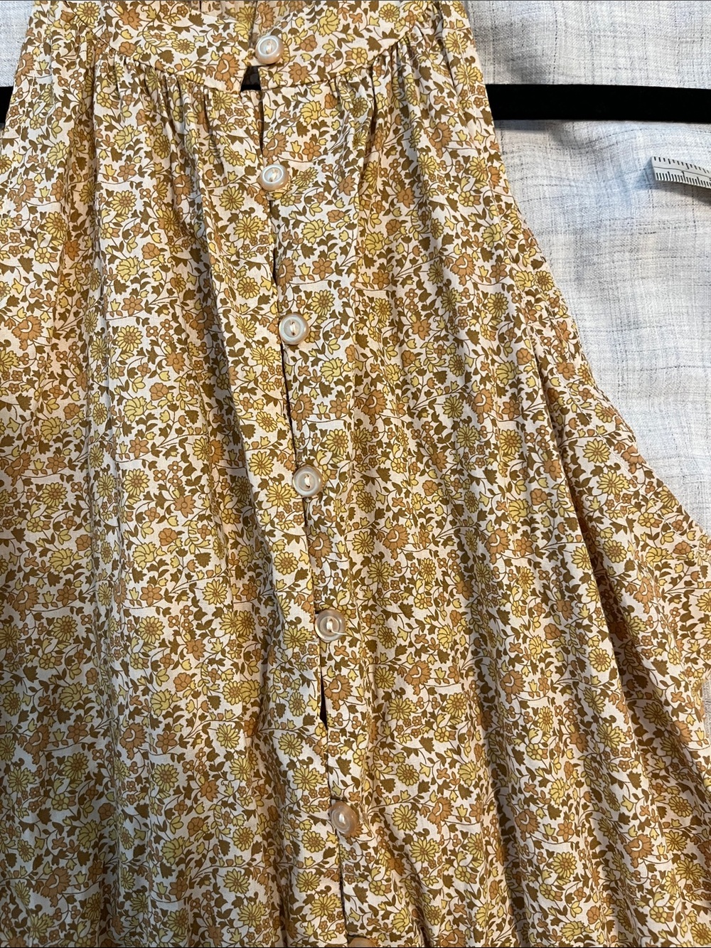 Christy Dawn Reese dress in daffodil blooming meadow - Picture 4 of 12